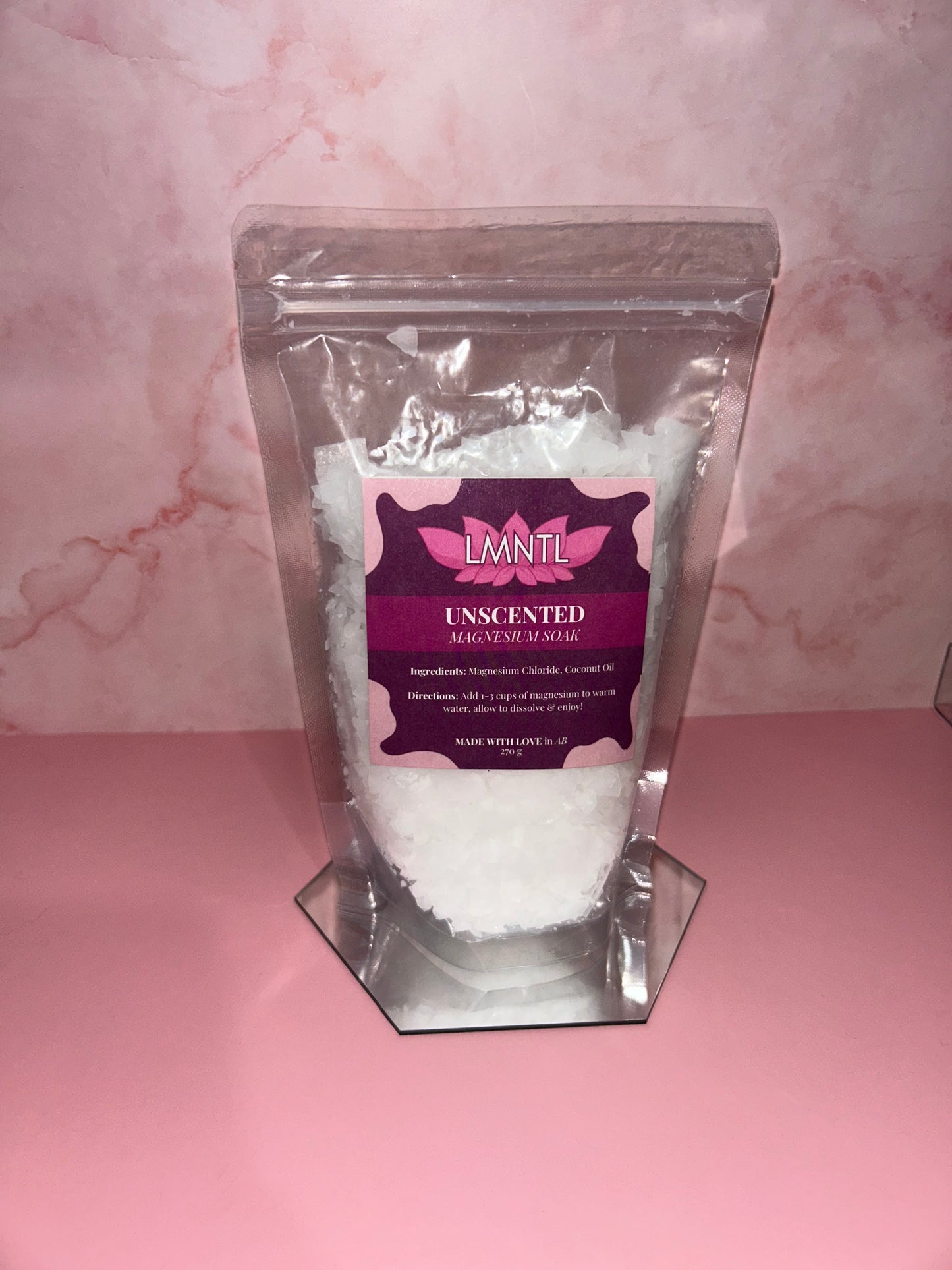 Unscented Magnesium Bath Soak