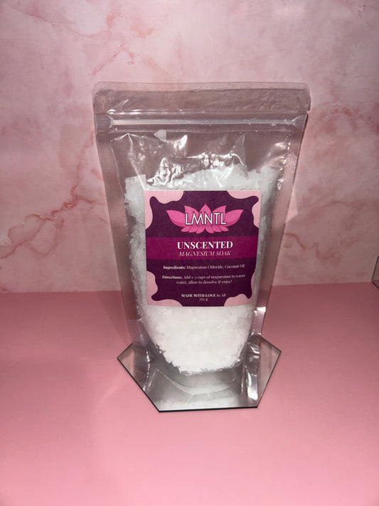 Unscented Magnesium Bath Soak